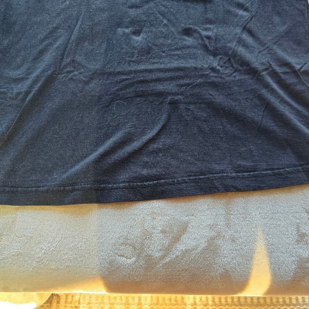 Slazenger T shirt Black rare 100% cotton - Picture 4 of 9